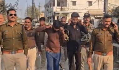 जहां था आतंक, पुलिस ने वहीं निकाला जुलूस:जबलपुर में पुलिस ने दो शातिर अपराधियों को पकड़ा, 35 से ज्यादा अपराध दर्ज थे