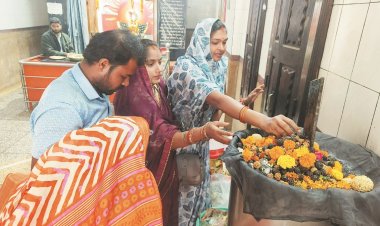 मकर संक्रांति पर नदी में लगाई डुबकी, मंदिरों में पूजा-अर्चना और दान-पुण्य