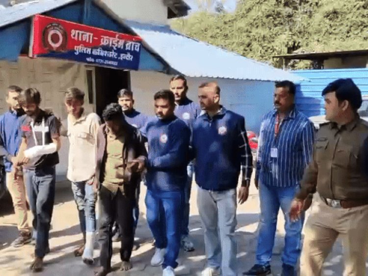 इंदौर क्राइम ब्रांच ने 513 ग्राम एमडी ड्रग जब्त की:ग्राहक बनकर पुलिस ने सौदा तय किया, सप्लाई करते 3 आरोपी गिरफ्तार