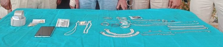 सूने मकानों में लाखों की चोरी करने वाला गिरोह गिरफ्तार